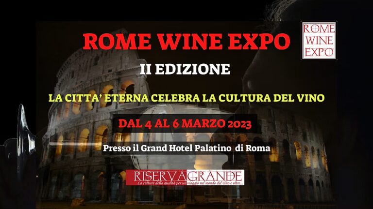 Rome Wine Expo II Edizione 2023