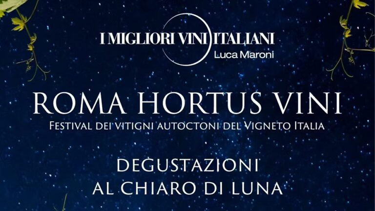 Roma Hortus Vini 2025: all’Orto Botanico di Roma