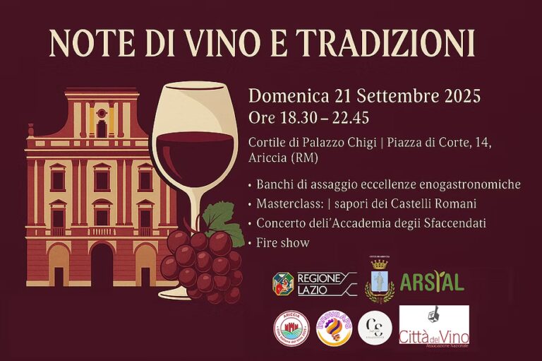 Ariccia celebra vino e cultura