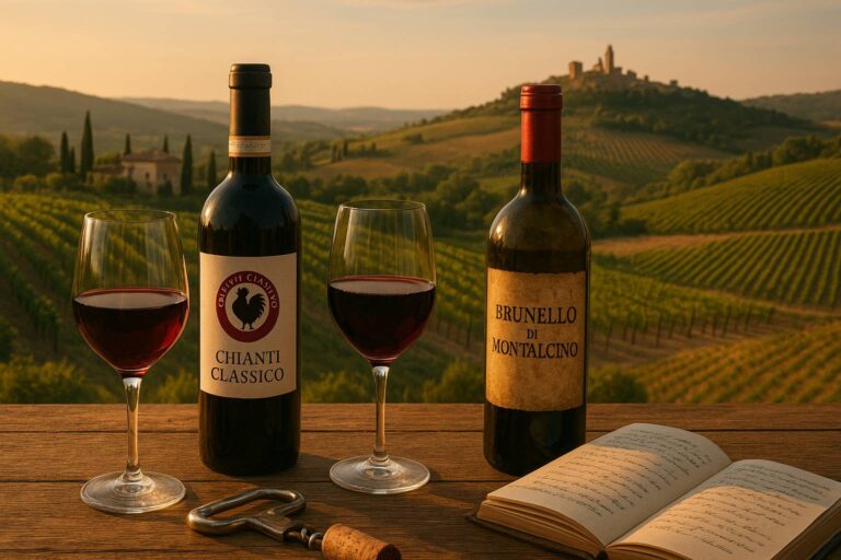 Chianti Classico vs Brunello: eleganza e potenza a confronto