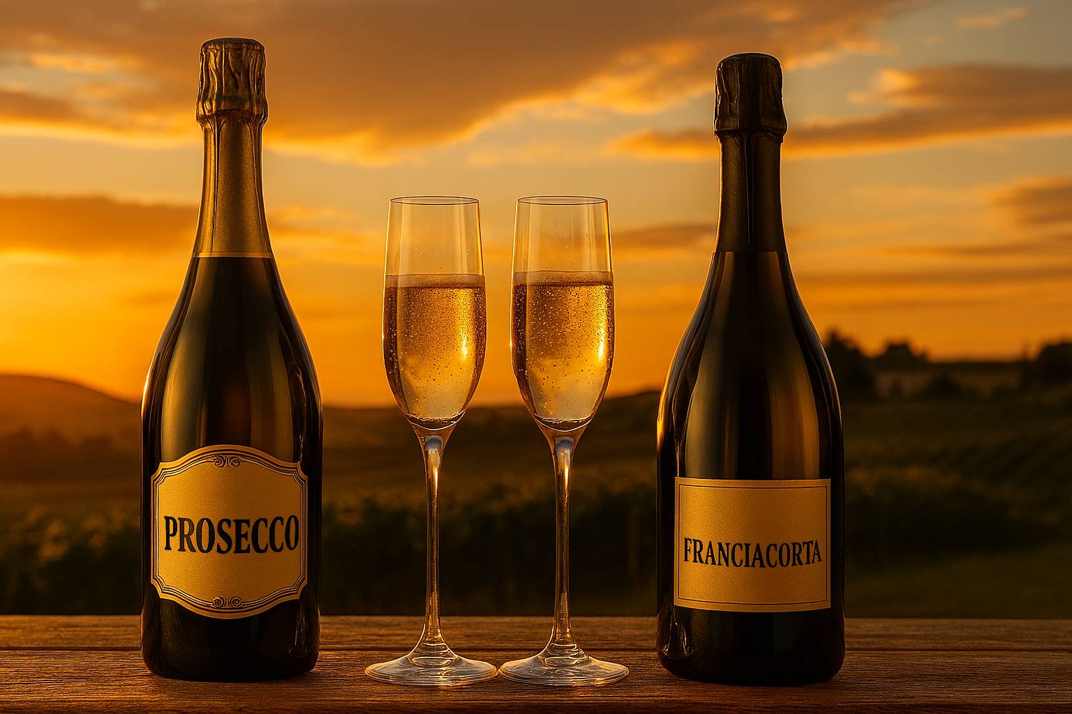 Prosecco vs Franciacorta