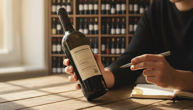 Come leggere l’etichetta del vino: guida pratica in 5 mosse