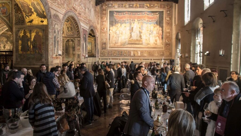 Eventi Vino 2026. Un'immagine della scorsa edizione di Wine&Siena, evento targato The WineHunter, giunto quest'anno alla sua XI edizione