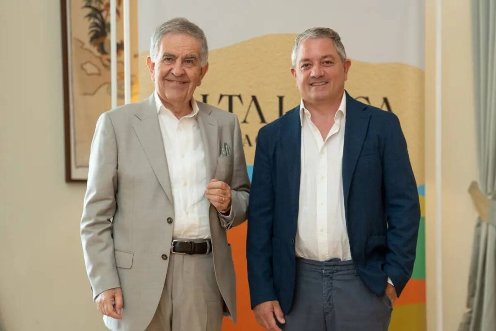 Alta Langa Roma 2026 – walk around tasting a Palazzo Brancaccio. Giovanni Minetti e Marco Reitano