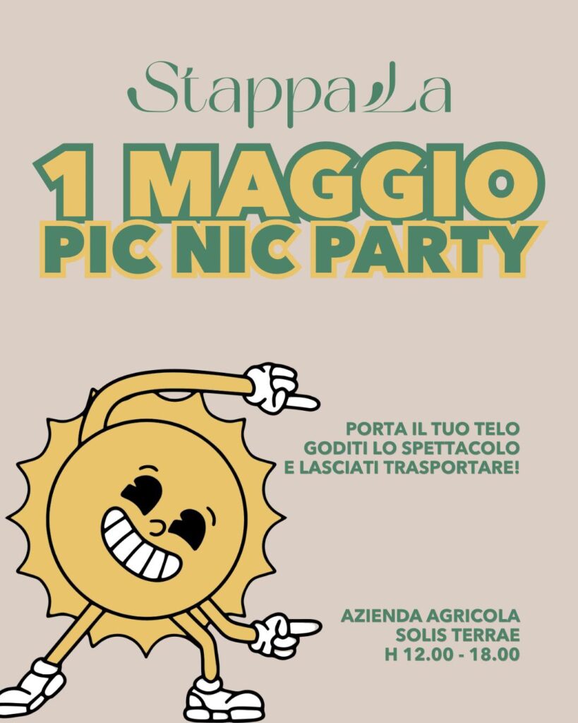 StappaLa in vigna: la locandina dell'evento 