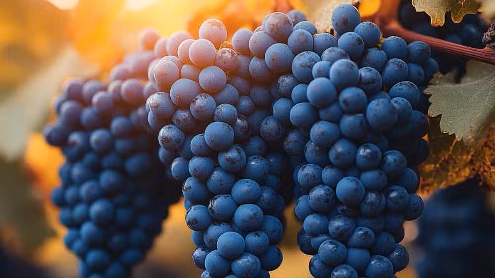 Grappoli di Picotendro con i quali si produce il Canavese Nebbiolo La Vila 2023 di Luca Leggero
